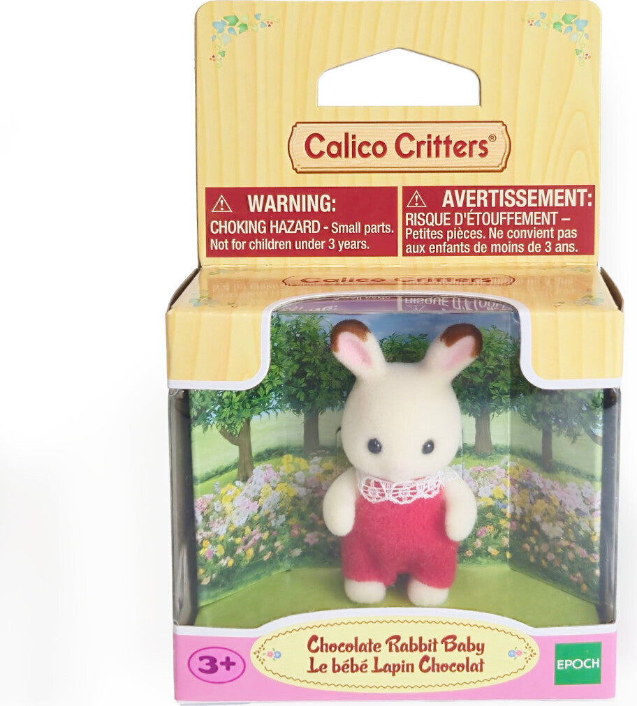 Calico Critters Chocolate Rabbit Baby